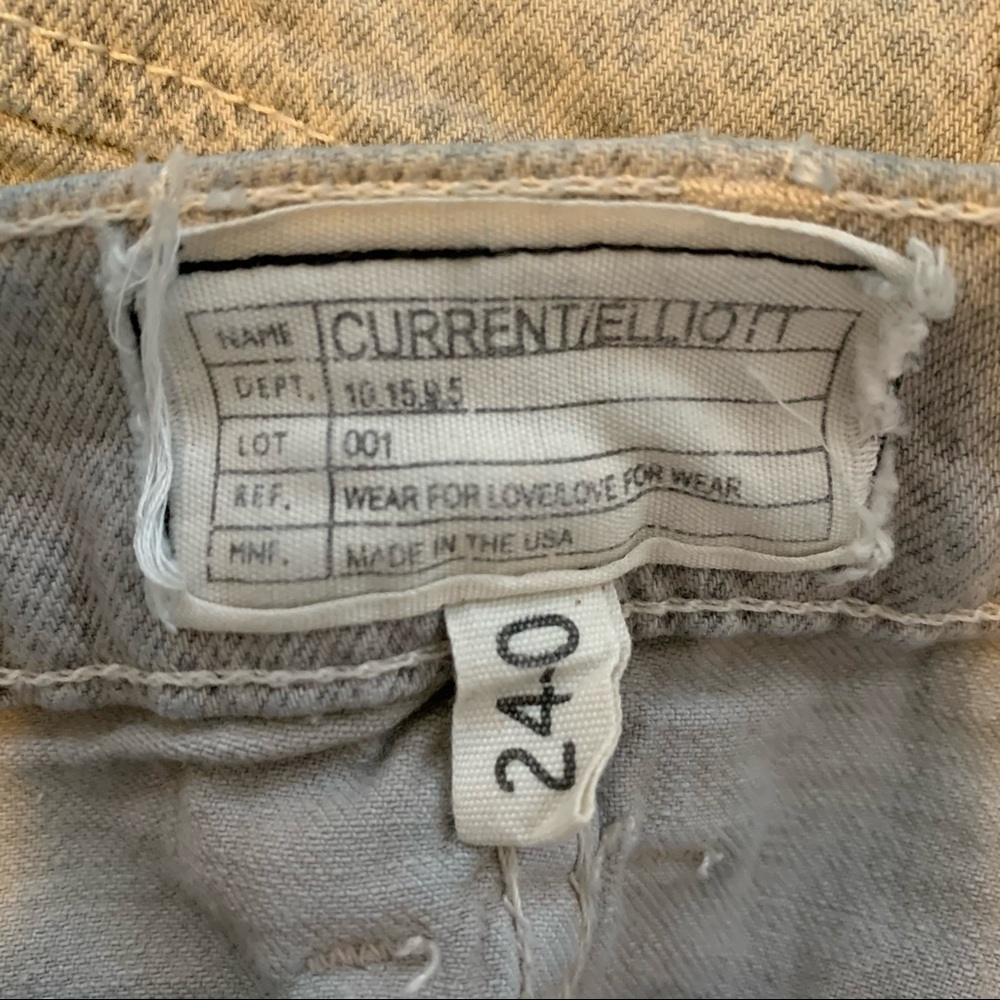 Current Elliott Gray Skinny Cargo Python Print - image 6